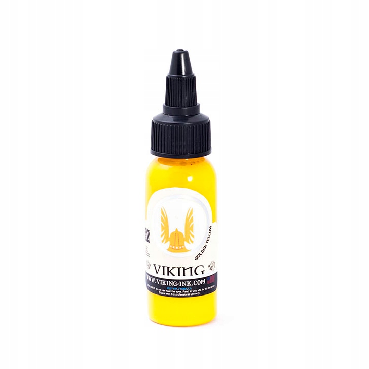 Žltý tetovací atrament VIKING - ZLATÝ ŽLTÝ 15ML