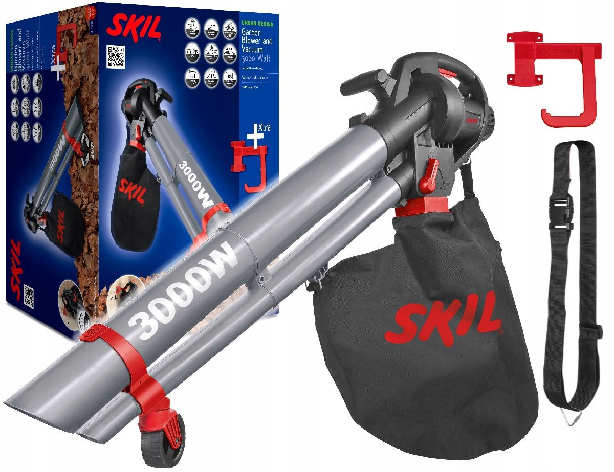 ZÁHRADNÝ VYSÁVAČ LÍSTIA 2800W 0792 SKIL + PÁS