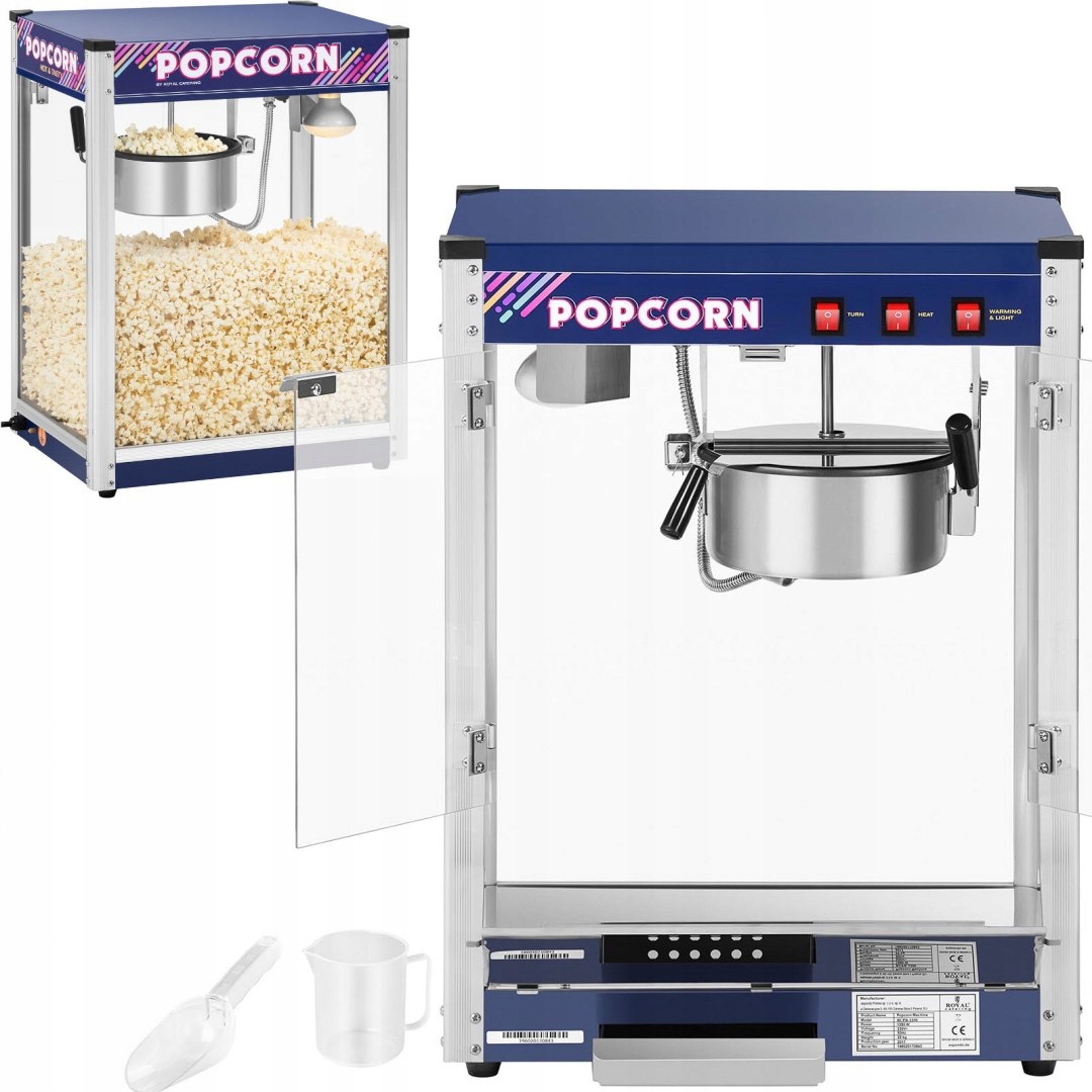 Profesionálny efektívny stroj na popcorn 1350