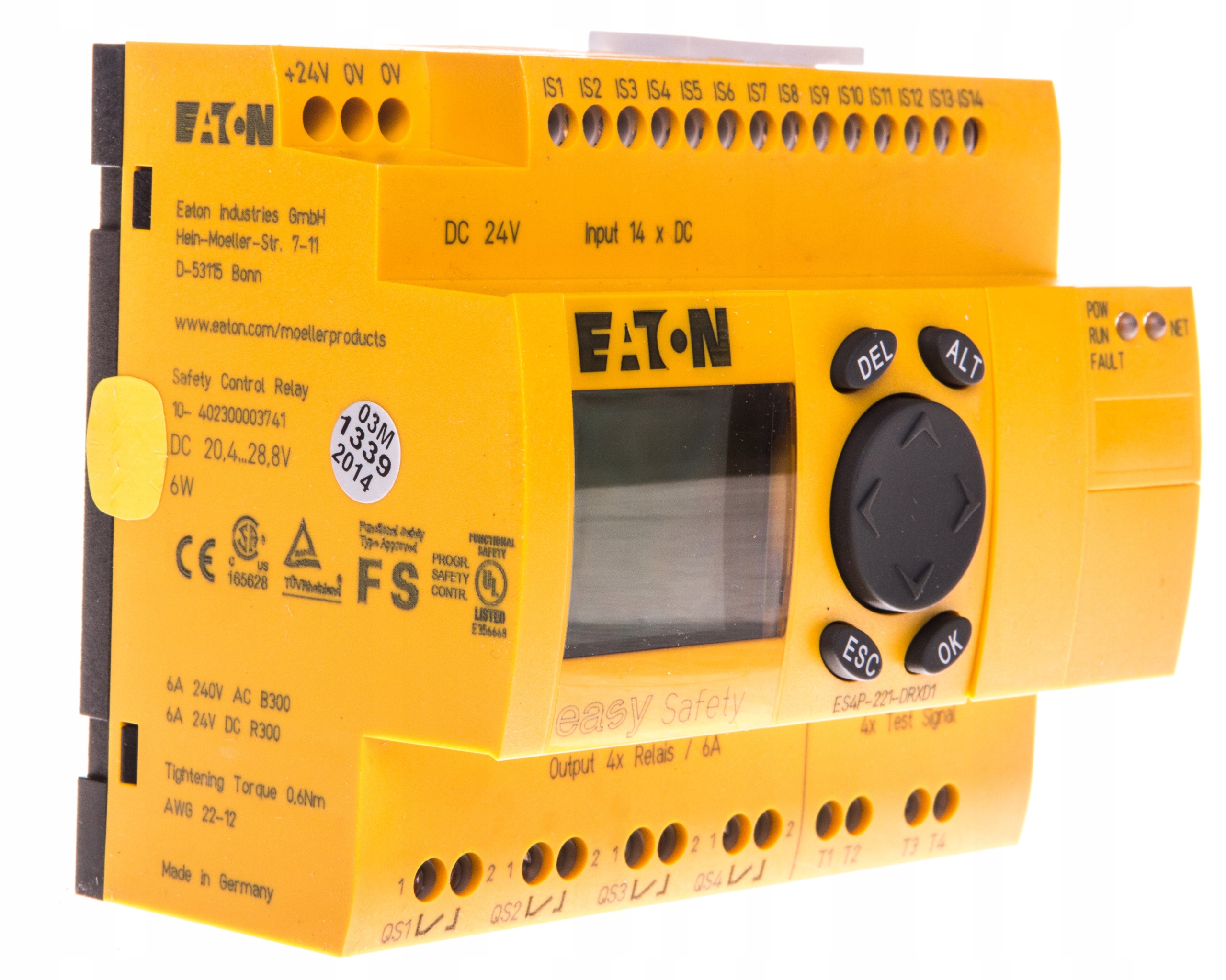 easySafety Bezpečnostné relé 14 IN 4w