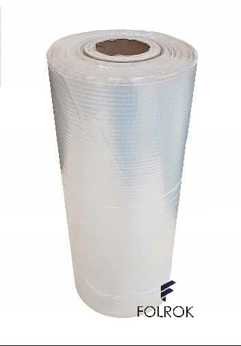 fólia v polovičnom rukáve na rolke, zvárateľná, šírka 45 cm