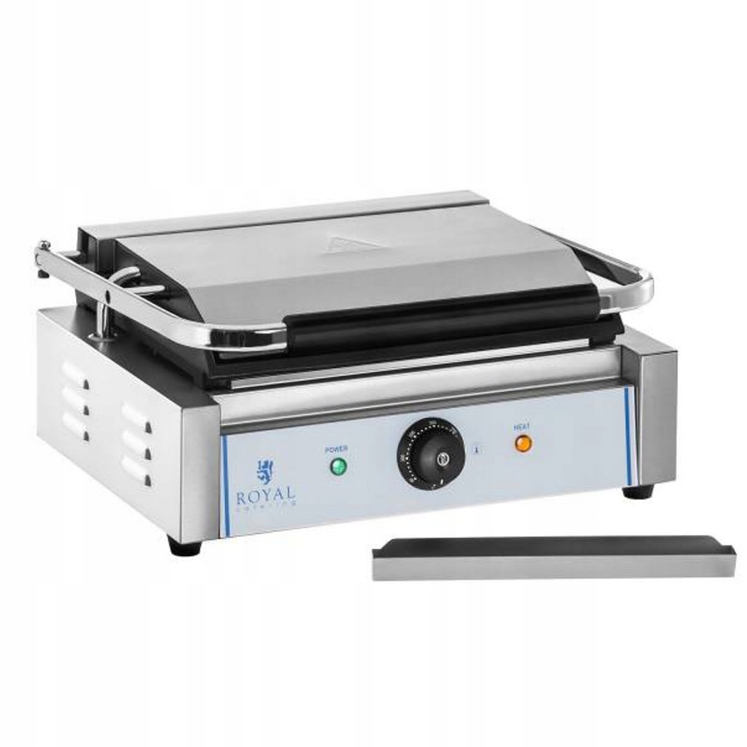 j8k Kontaktný gril hladký 2200W 230V