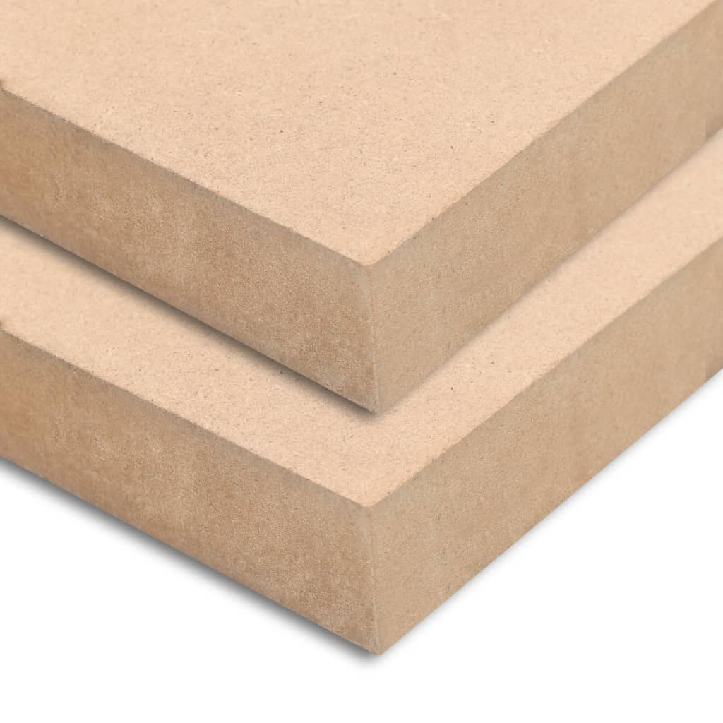 j8k MDF dosky, 2 ks, hranaté, 60x60cmx25mm