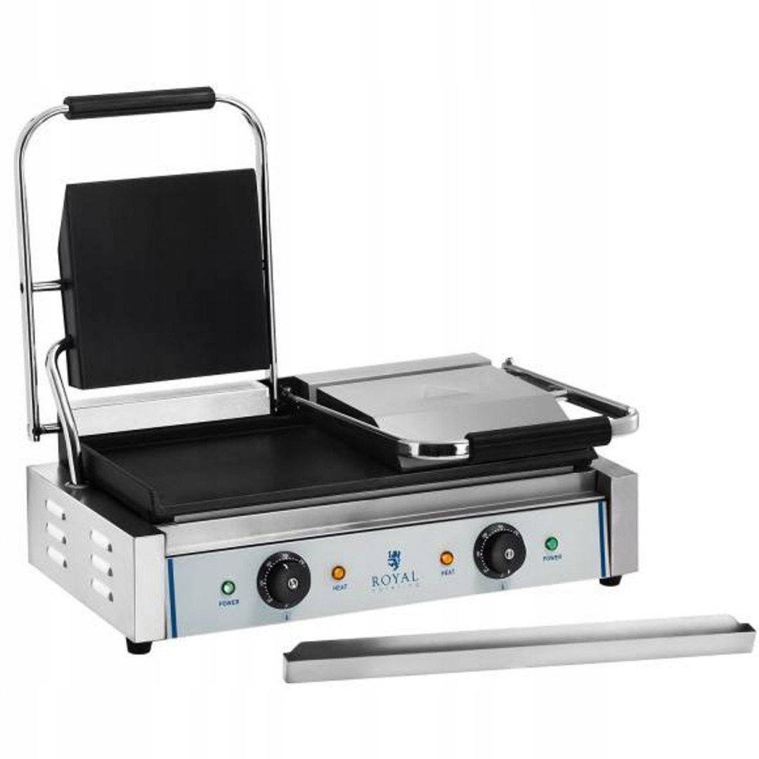 gril j8k obojstranný obojstranný hladký 3600W 230V