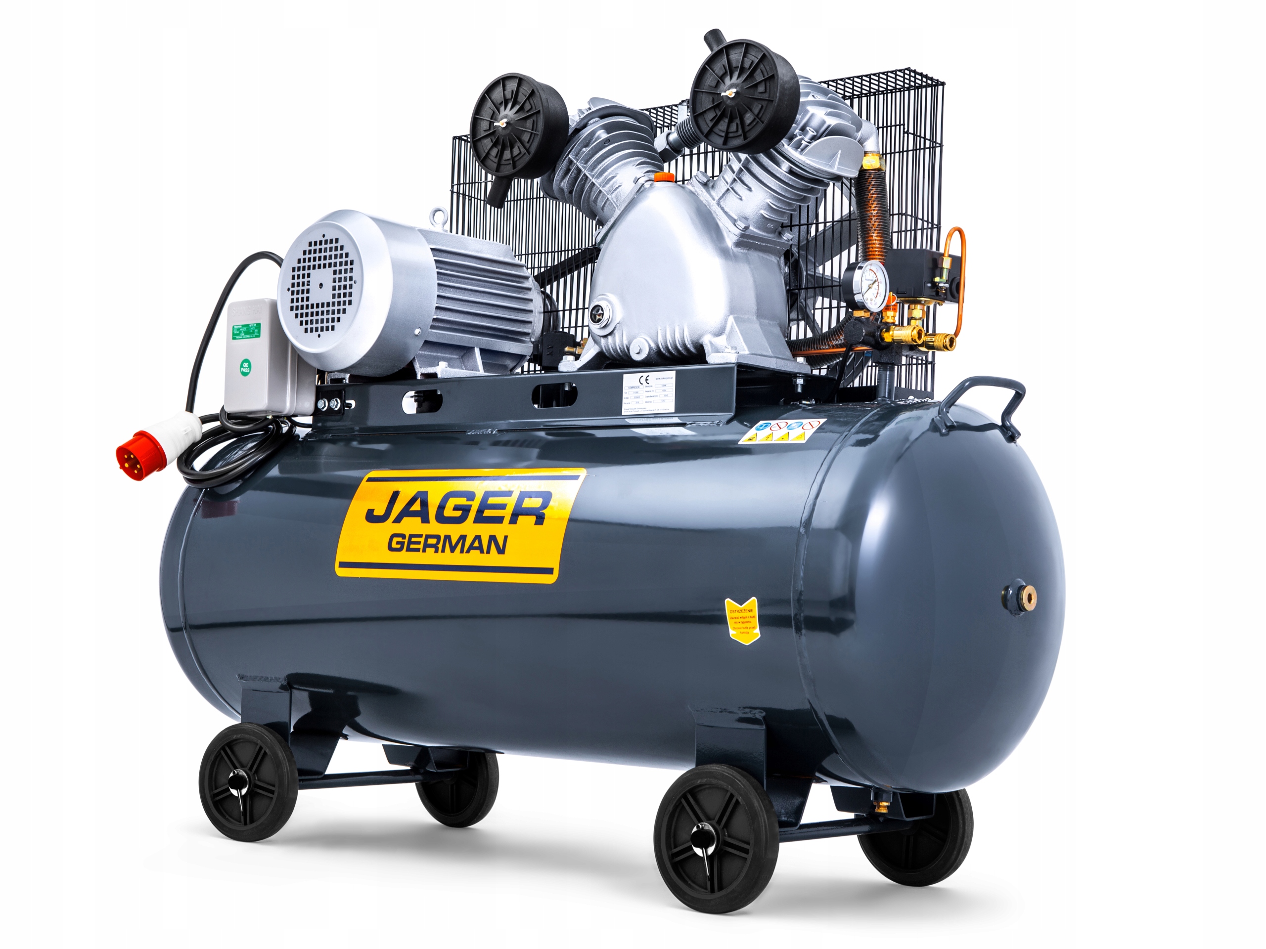 Olejový kompresor Jager German ZR 200 l 8 bar