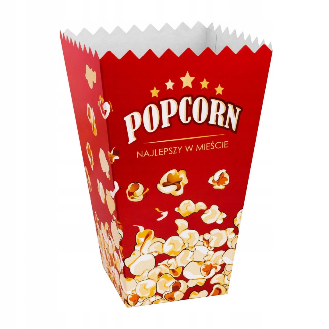 m8n Kartónová krabica pre PopCorn 10,5x26,5x16cm