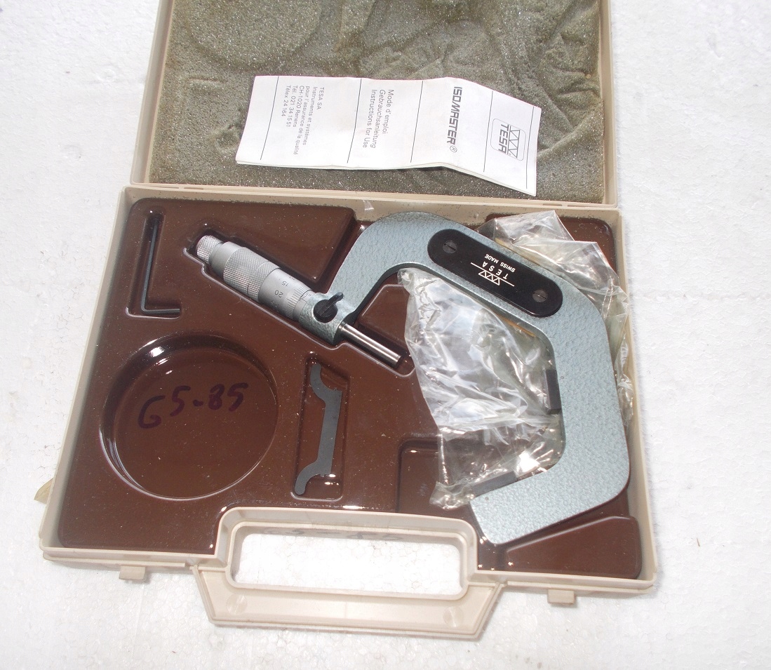 mikrometer 65-85 mikrometrov s okrajom TESA