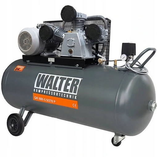 Olejový kompresor WALTER GK880/270 270 l 10 bar