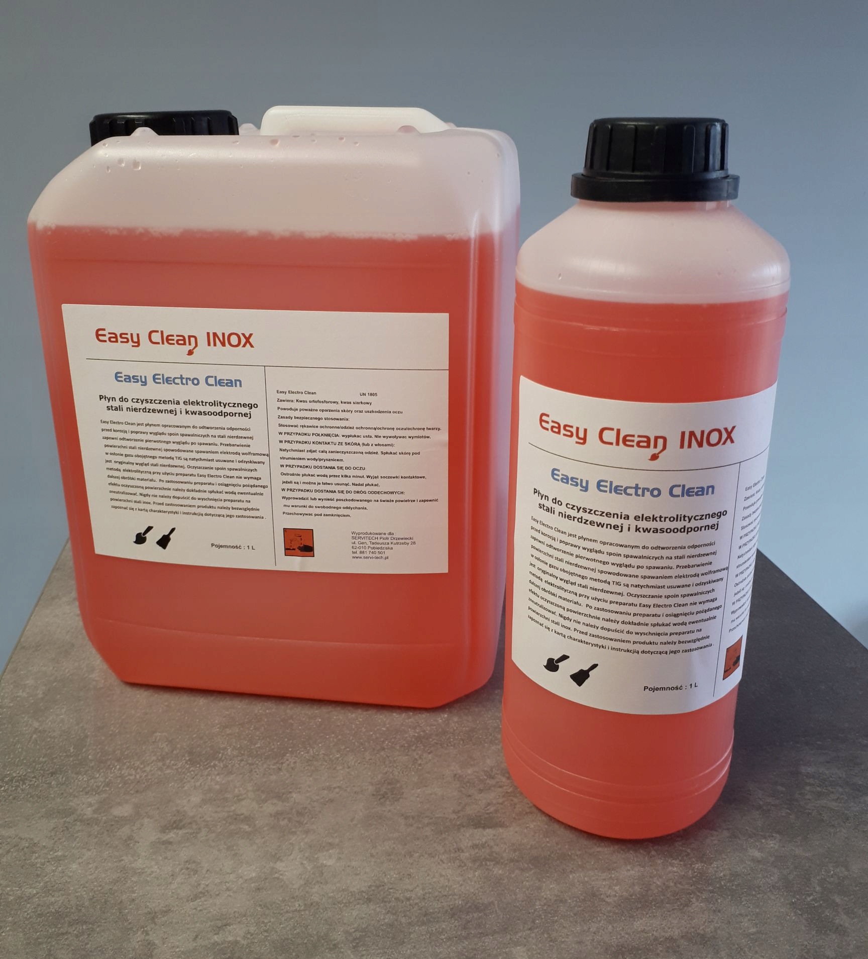 INOX Easy Electro Clean tekutina na čistenie kĺbov