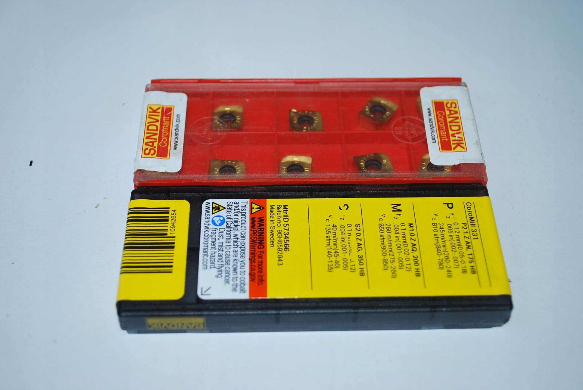 doska L331 1A 084530H WL 1025 - 10ks Sandvik