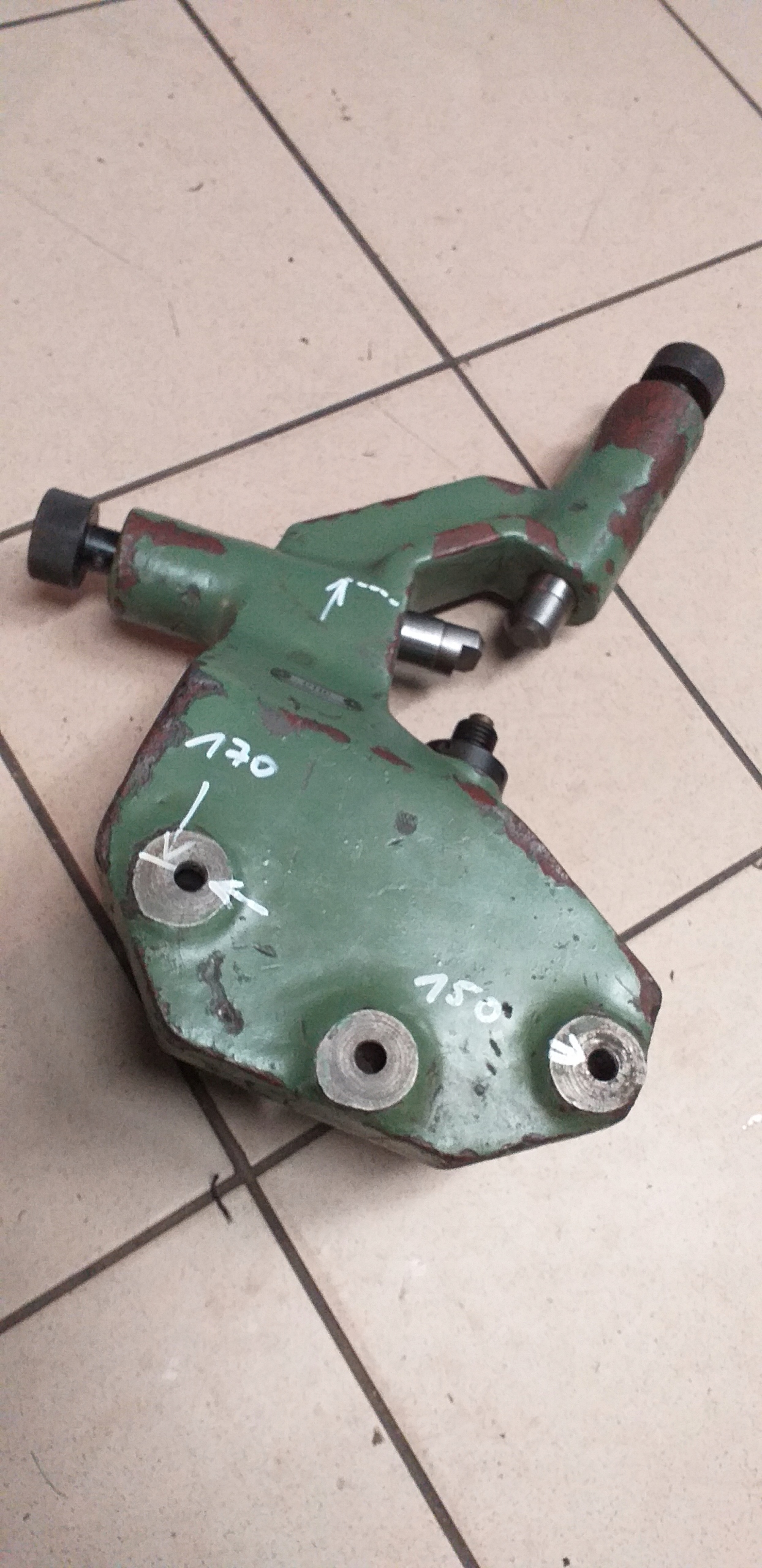 stabilný odpočinok pre sústruh bulharský C11