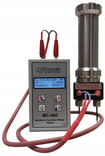 profesionálny merač vlhkosti dreva MC-460 / S-30
