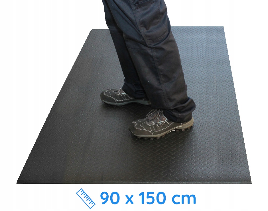 COBA Europe;Orthomat® DIAMOND pracovná podložka;čiernaDĺžka x šírka x výška 1500 mm;900 mm9 mm