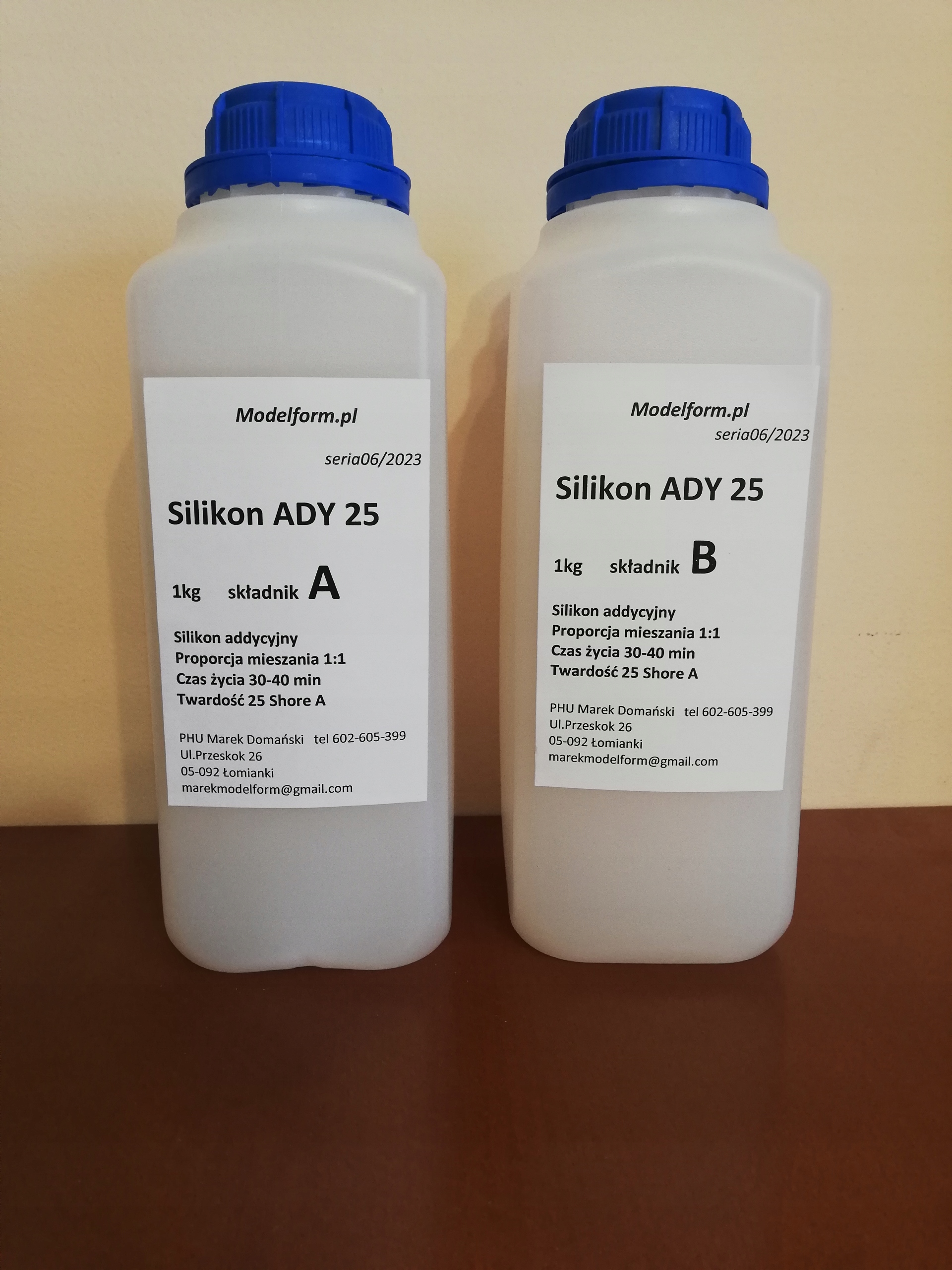 Silikón na formy, prídavné formovanie ADY 25 2kg