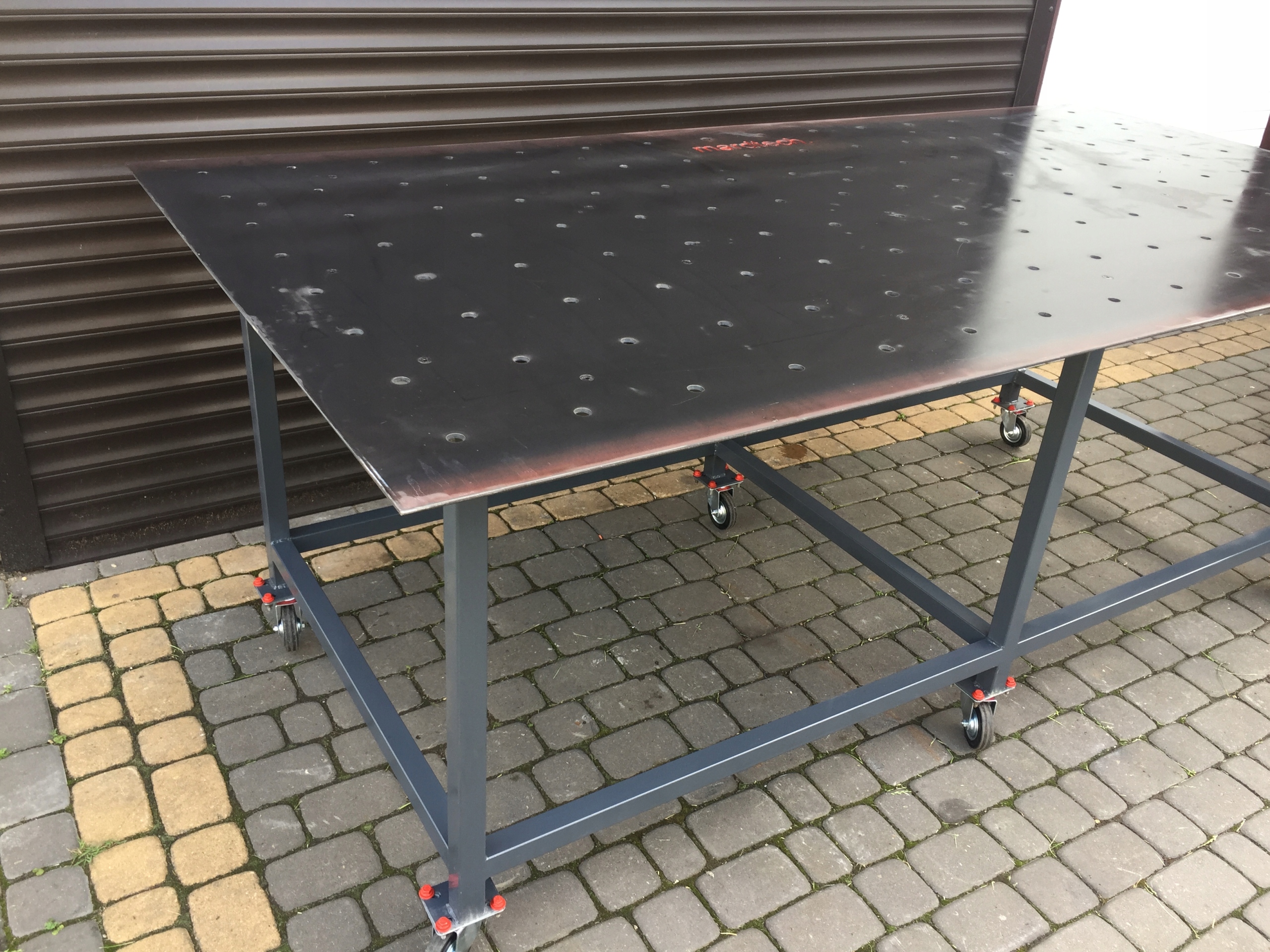zámočnícky stôl zvárací stôl 2500x1250mm