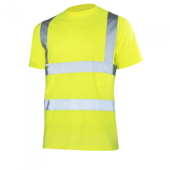 Výstražné pracovné tričko REFLEXNÉ TRIČKO Hi-VIS REFLECTIVE BAVLNA mix
