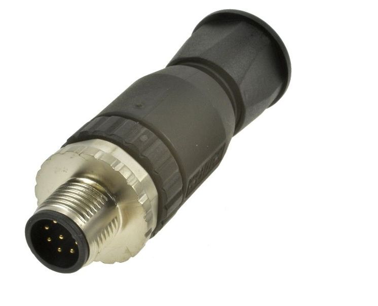 priama zástrčka M12 8pin IP67 Conec