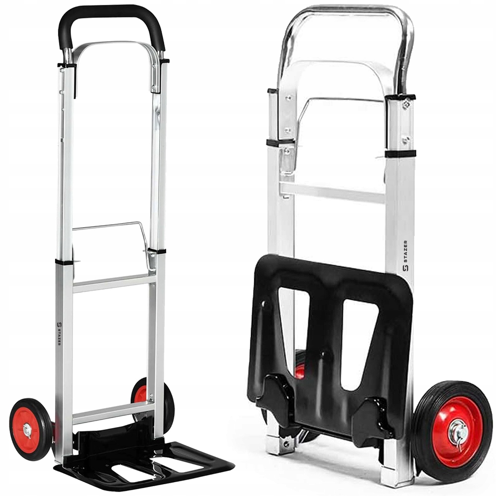 ĽAHKÝ SKLADOVÝ PREPRAVNÝ VOZÍK, FRÉZAR, SKLADACÍ Barrow, 90KG ALU