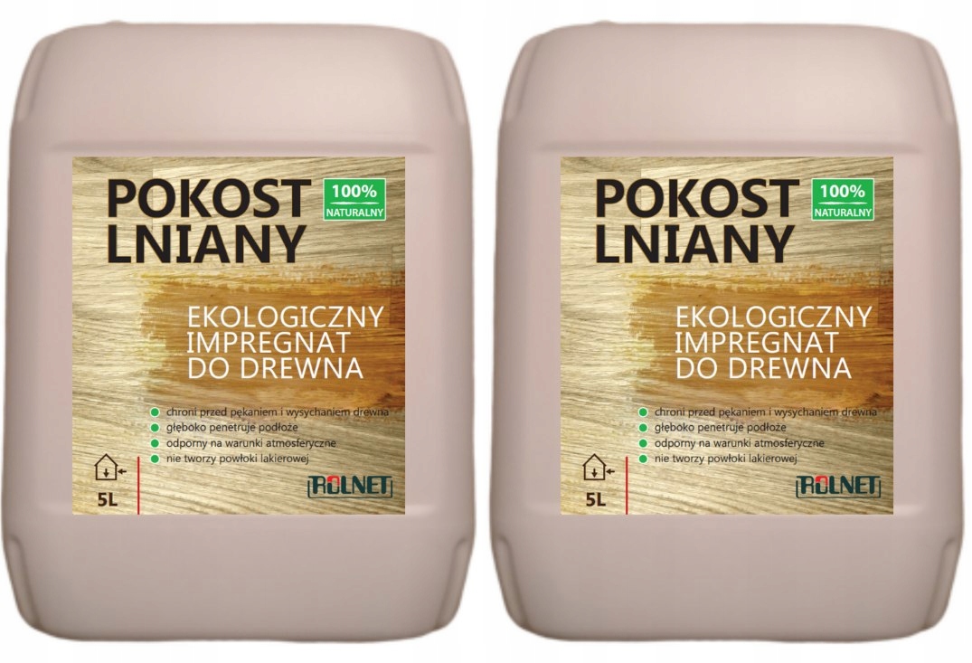 Lak na ľan Impregnácia dreva 10l ZDRAVÉ EKO