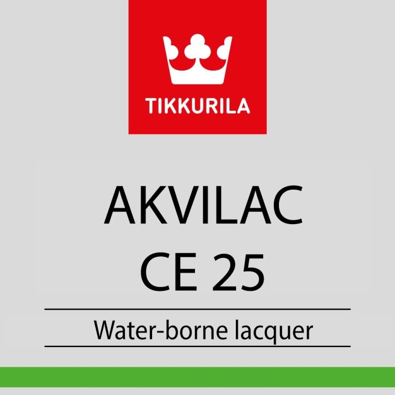 Tikkurila Akvilac CE 25 lak na drevo bezfarebný 3 l