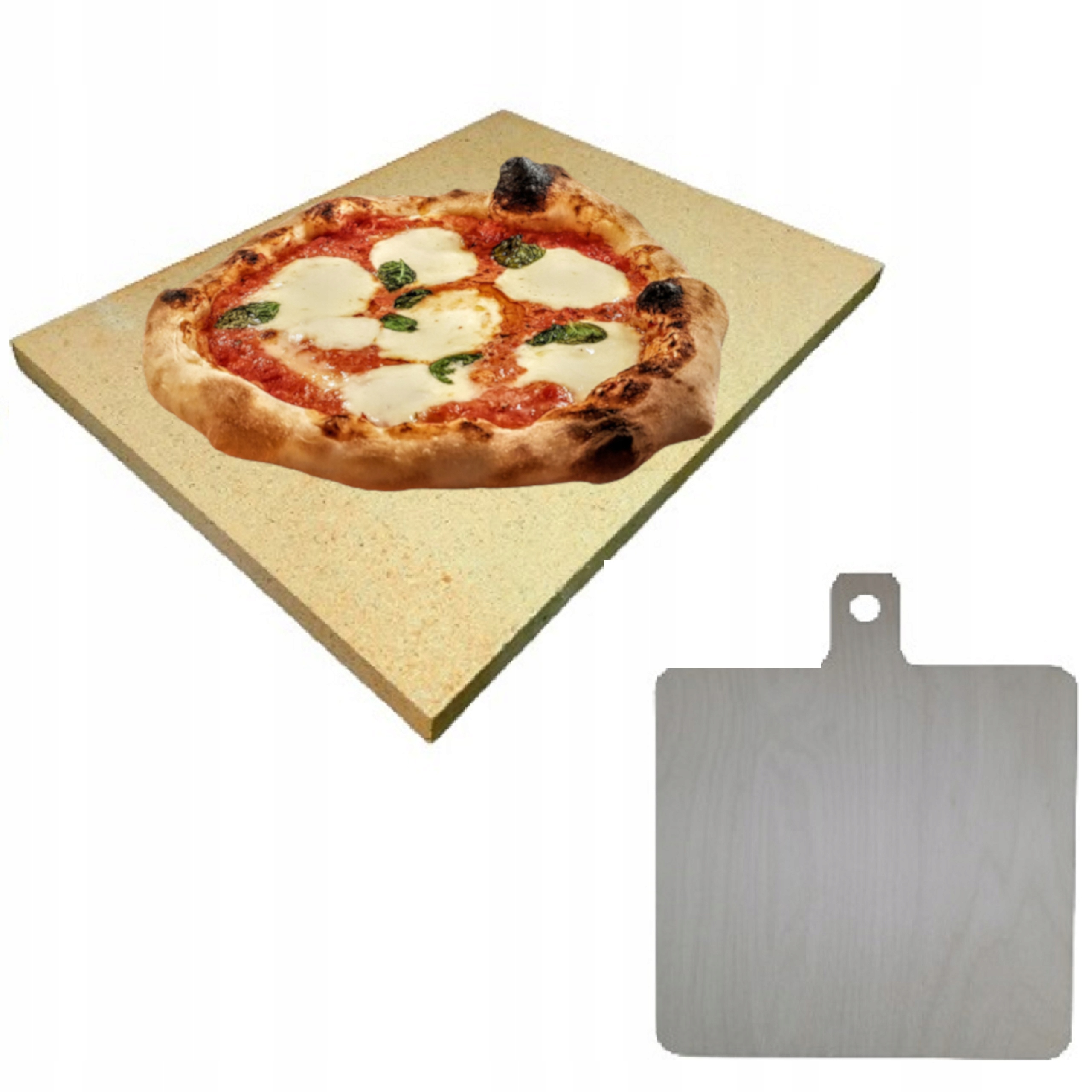 Kameň na pečenie Pizza Stone 30 x 40 cm